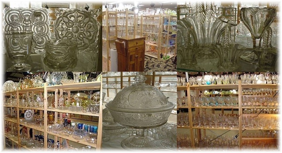 Sean George Pressed Glass & Goblets